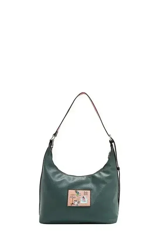 Nicole Lee Eco-Leather Shoulder Bag - 2 Pockets | Femstylo