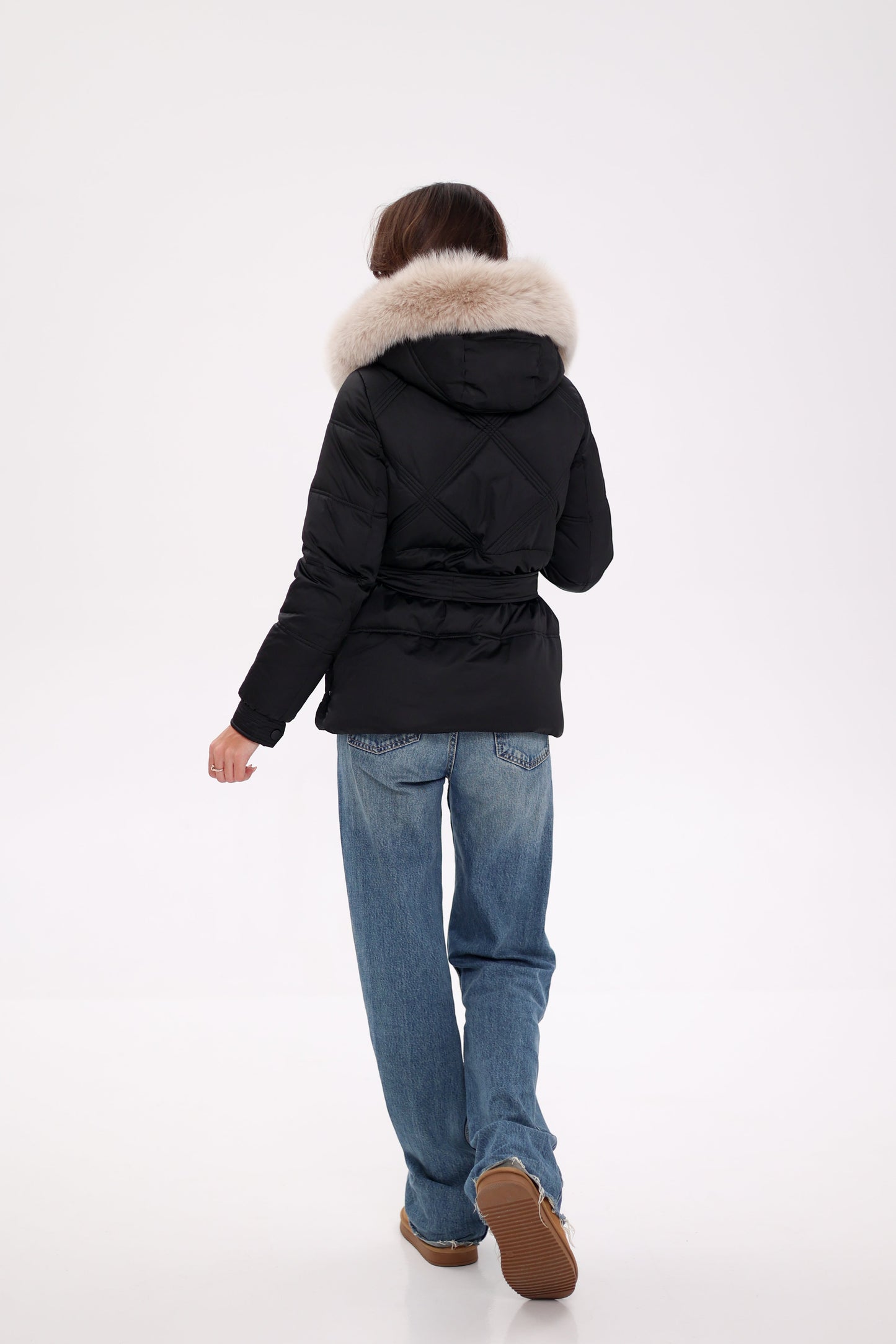 Genuine Polar Fox DuPont Sonora™ Insulation Coat