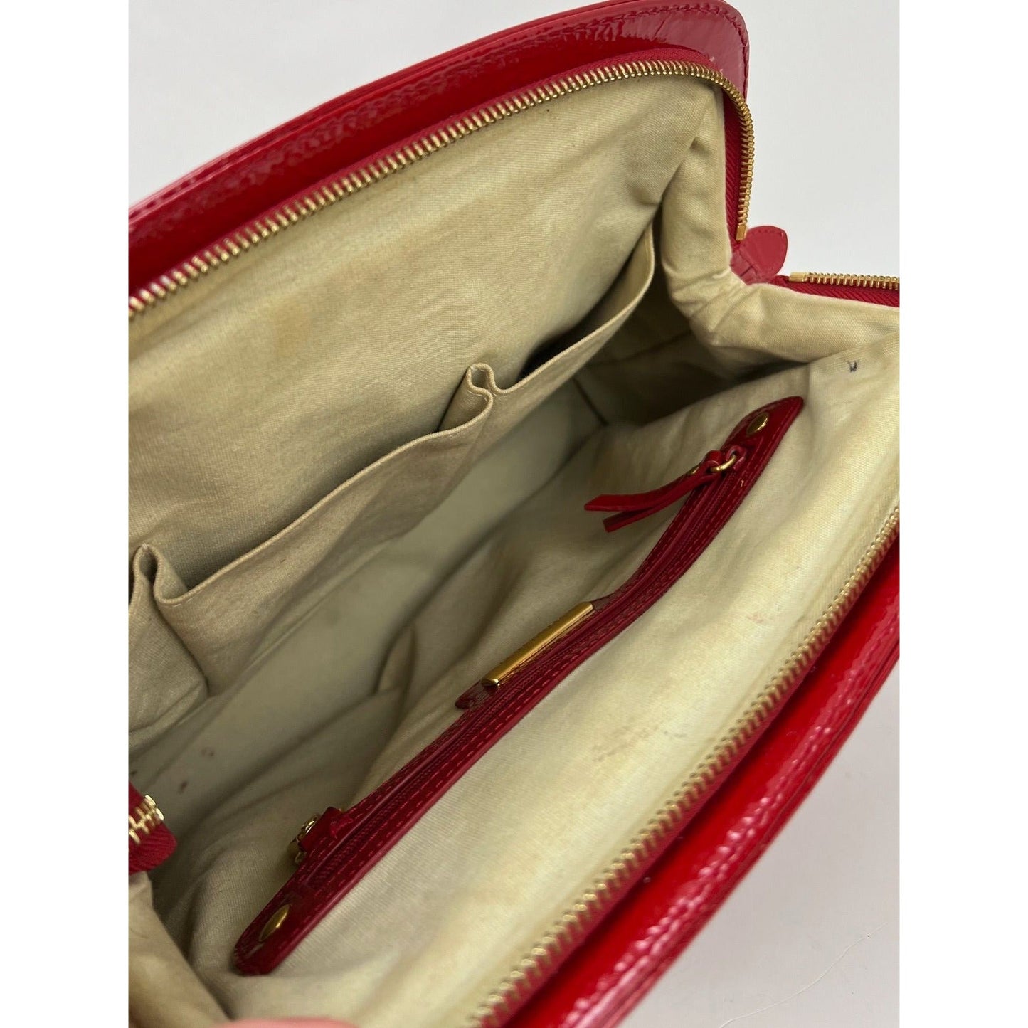 Isabella Fiore Red Patent Leather Hand bag