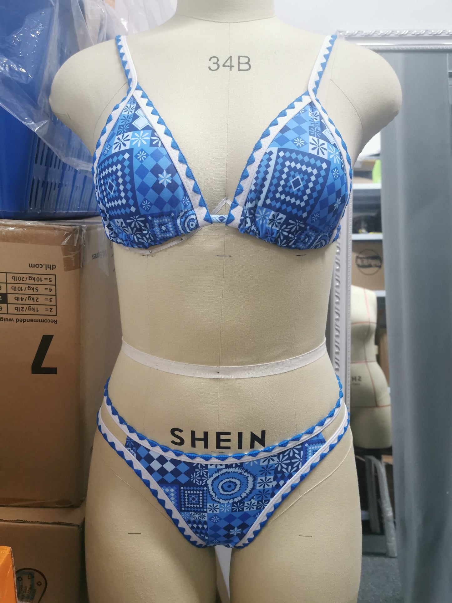 Women Bikinis Floral Print Bikinis Bordered High Cut Swimsuit Women Low Waist Push Up Swimwear Conjunto Biquinis Feminino