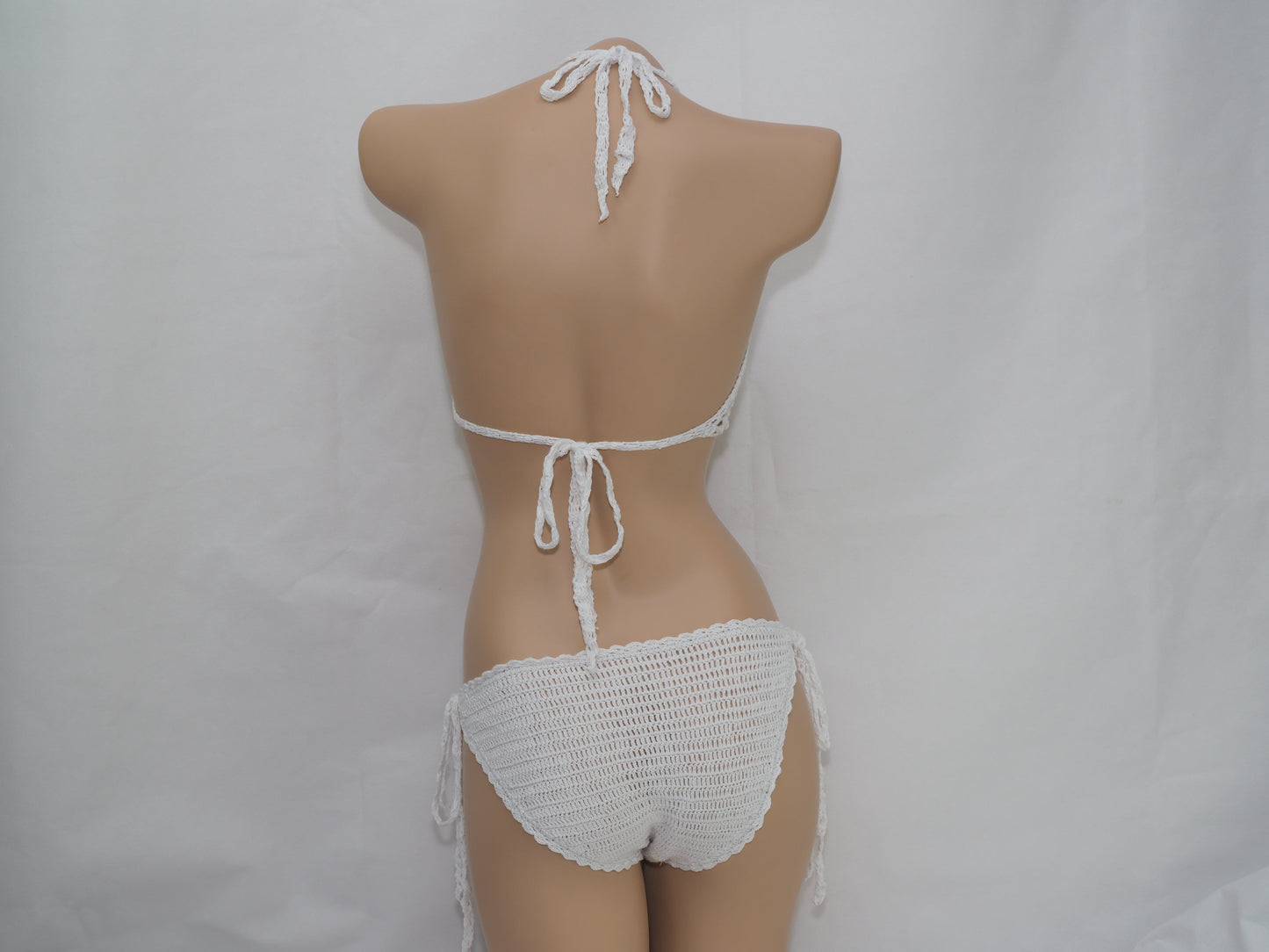 Triangle Tassel Bikini Crocheted Swimwear Sexy Knitting Bikini