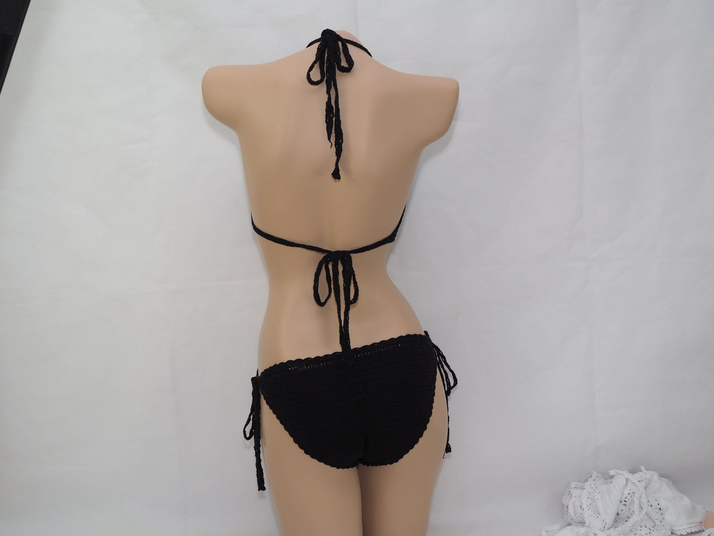 Triangle Tassel Bikini Crocheted Swimwear Sexy Knitting Bikini