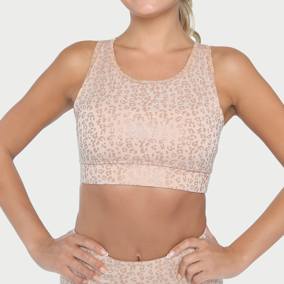 Metallic Cheetah Active Legging