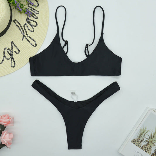 Bikini Sexy Swimsuit Triangle Women Seperated Swimwear