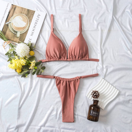 Swimsuit Bikini Double Sided Fabric Swimsuit Clothing