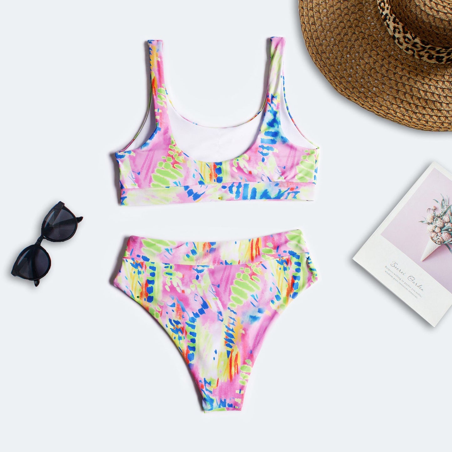 Floral Bikini Swimsuit Women Split Swimsuit Order