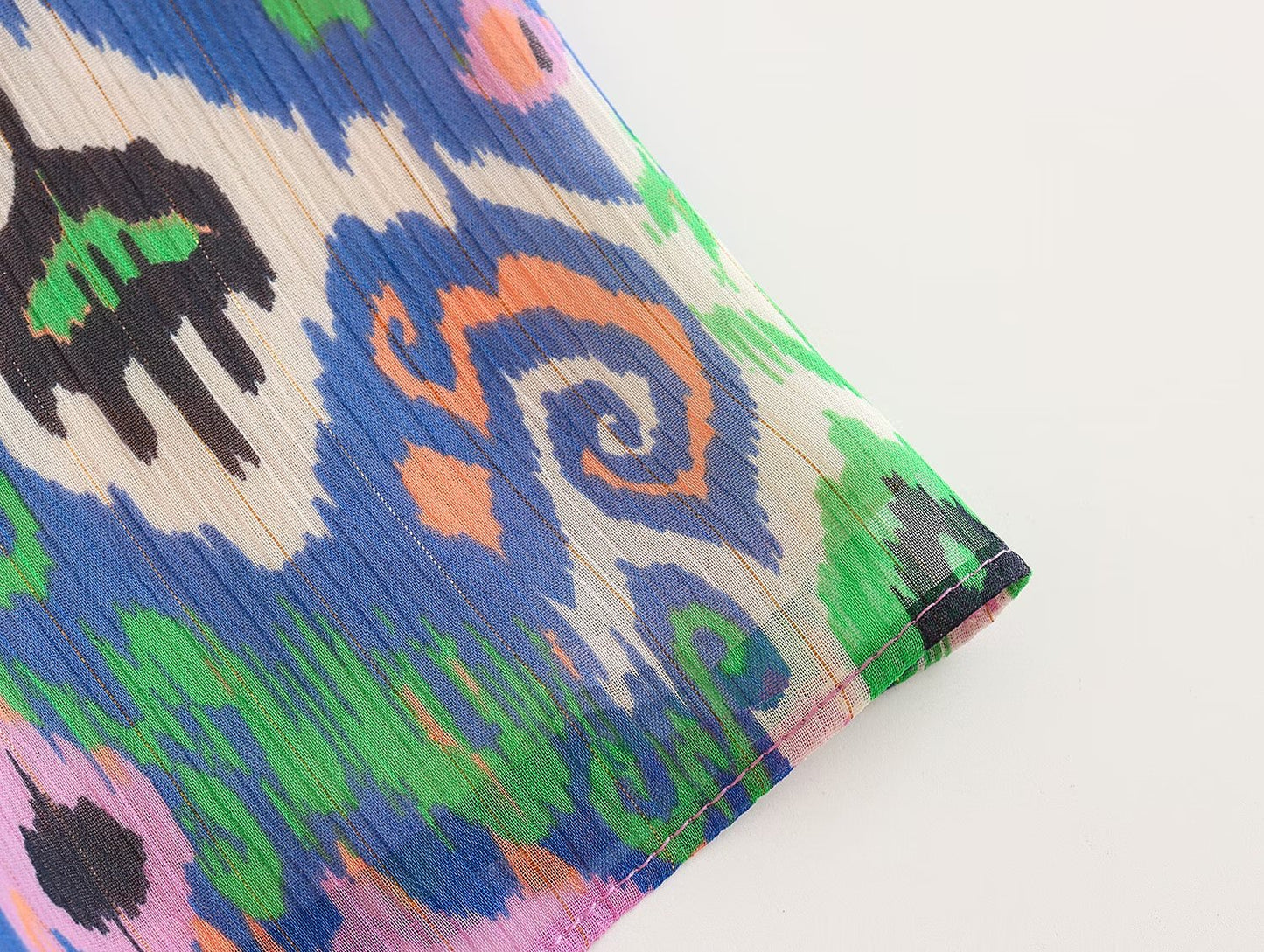 Summer Women Clothing Sling Laminated Decoration Printed Underwear Dress Short Dress