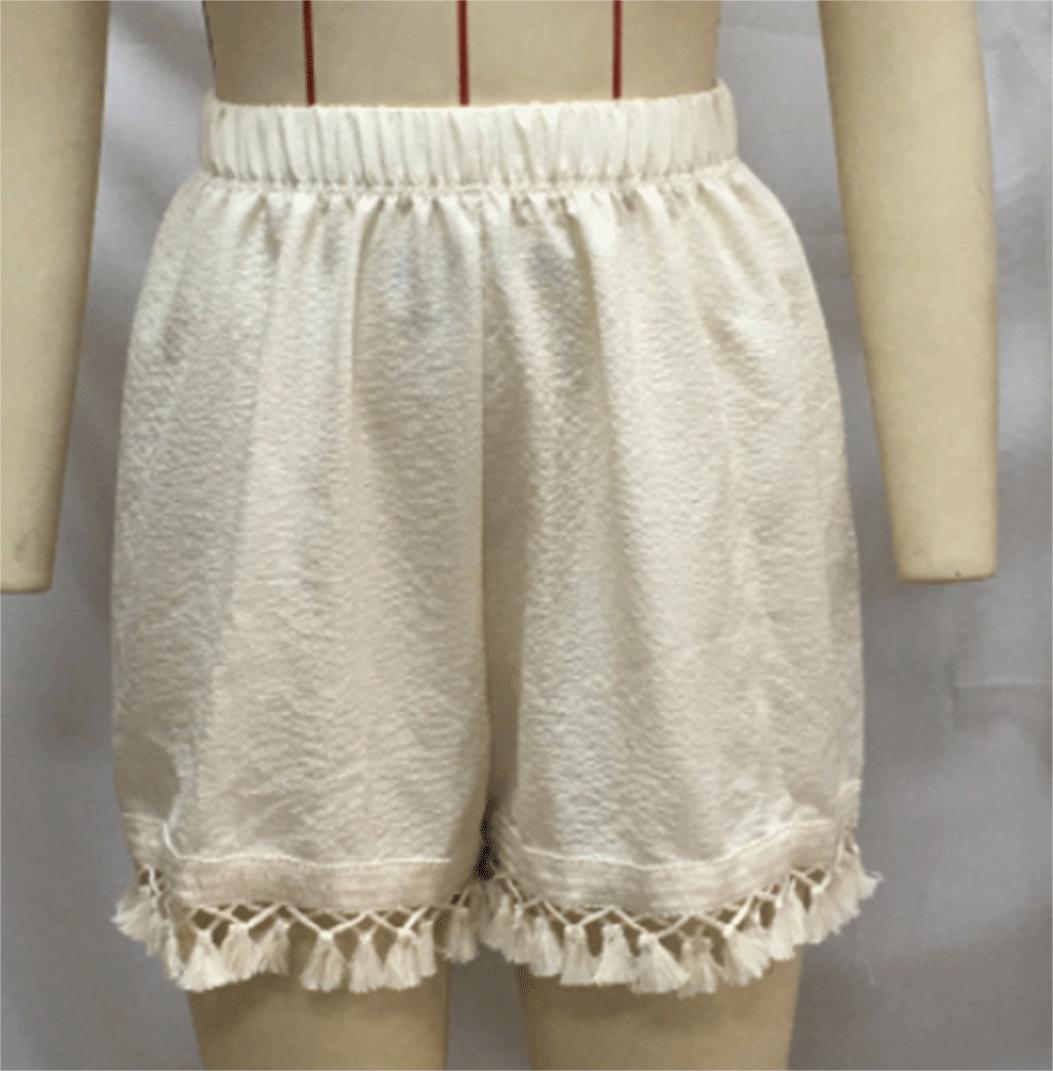 Beach Pants Lace Stitching Elastic Waistband Shorts Sexy Sexy Solid Color Beach Swim Trunks