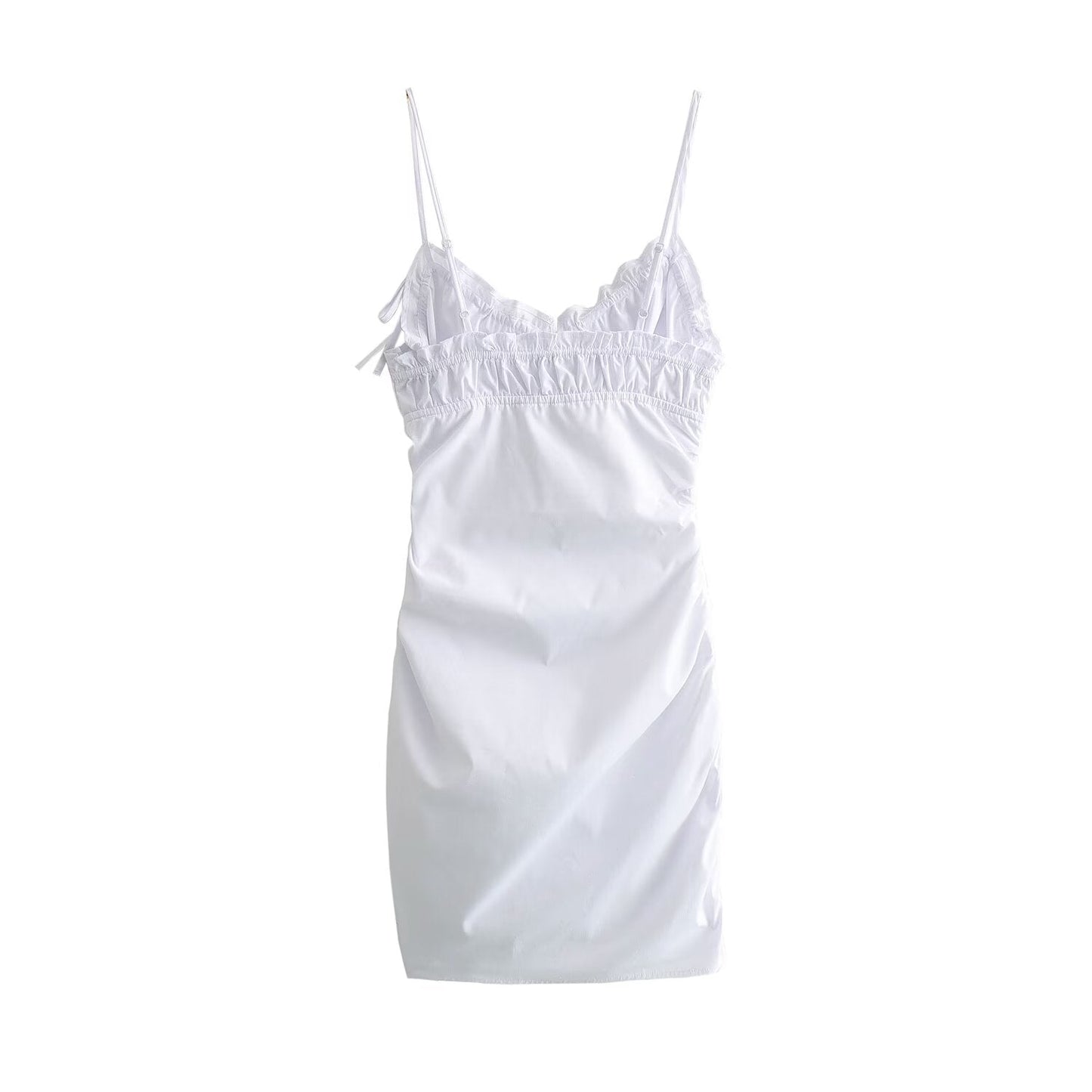 Women Clothing Sexy Sexy Pleating Strap Dress Women Summer Sweet Niche Hip Dress