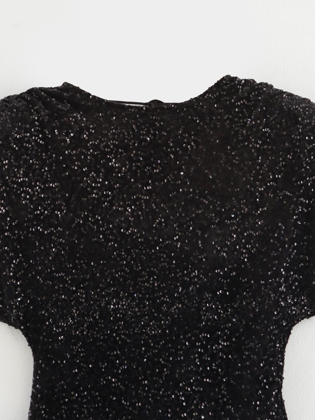 Winter Women Clothing Velvet Texture Sleeveless Back V neck Hip Dress