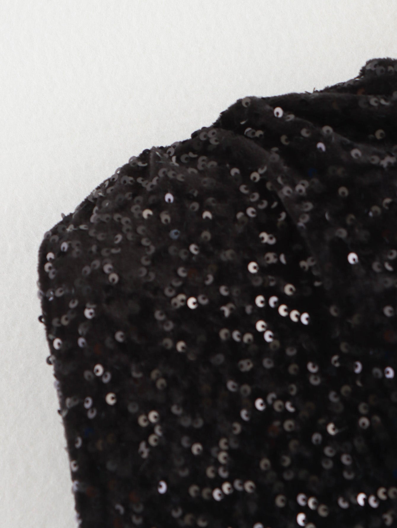 Winter Women Clothing Velvet Texture Sleeveless Back V neck Hip Dress