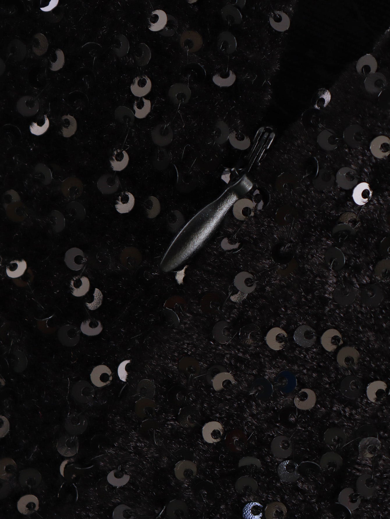 Winter Women Clothing Velvet Texture Sleeveless Back V neck Hip Dress