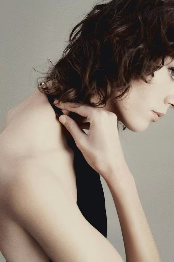 Women French Simple Fur Making Effect Dress