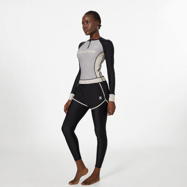 Long Sleeve Pants Split Sports Yoga Fitness Quick Drying Swimsuit Diving Three Piece Sets Women Swimming Spring Swimwear