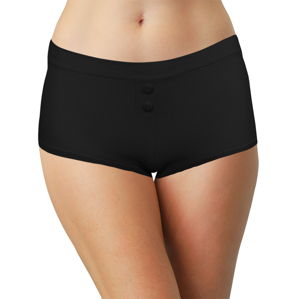 Waffle Knit Seamless Tag Free Cheeky