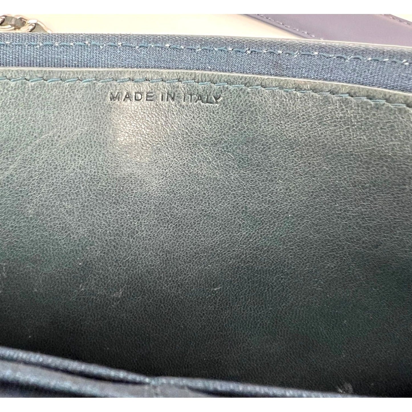 Chanel Quilted Lambskin Stitched Wallet on a Chain Crossbody Bag