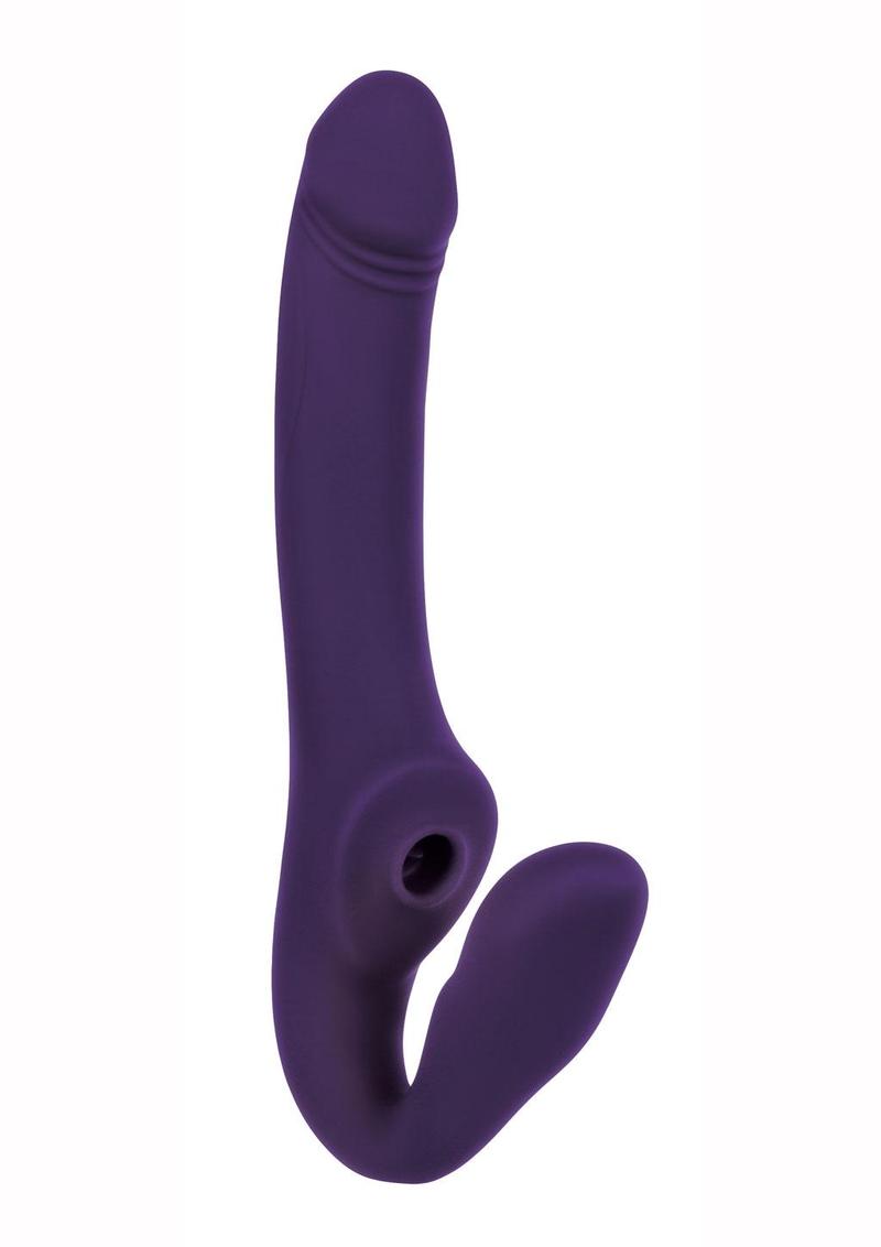 2 Become 1 – 10-Speed Air-Pulsing Silicone Vibrator with Remote Control
