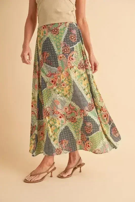 Bradyn Print Skirt