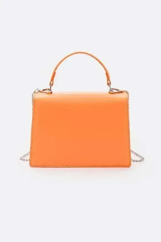 2 Tone Top Handle Transparent Stadium Bag