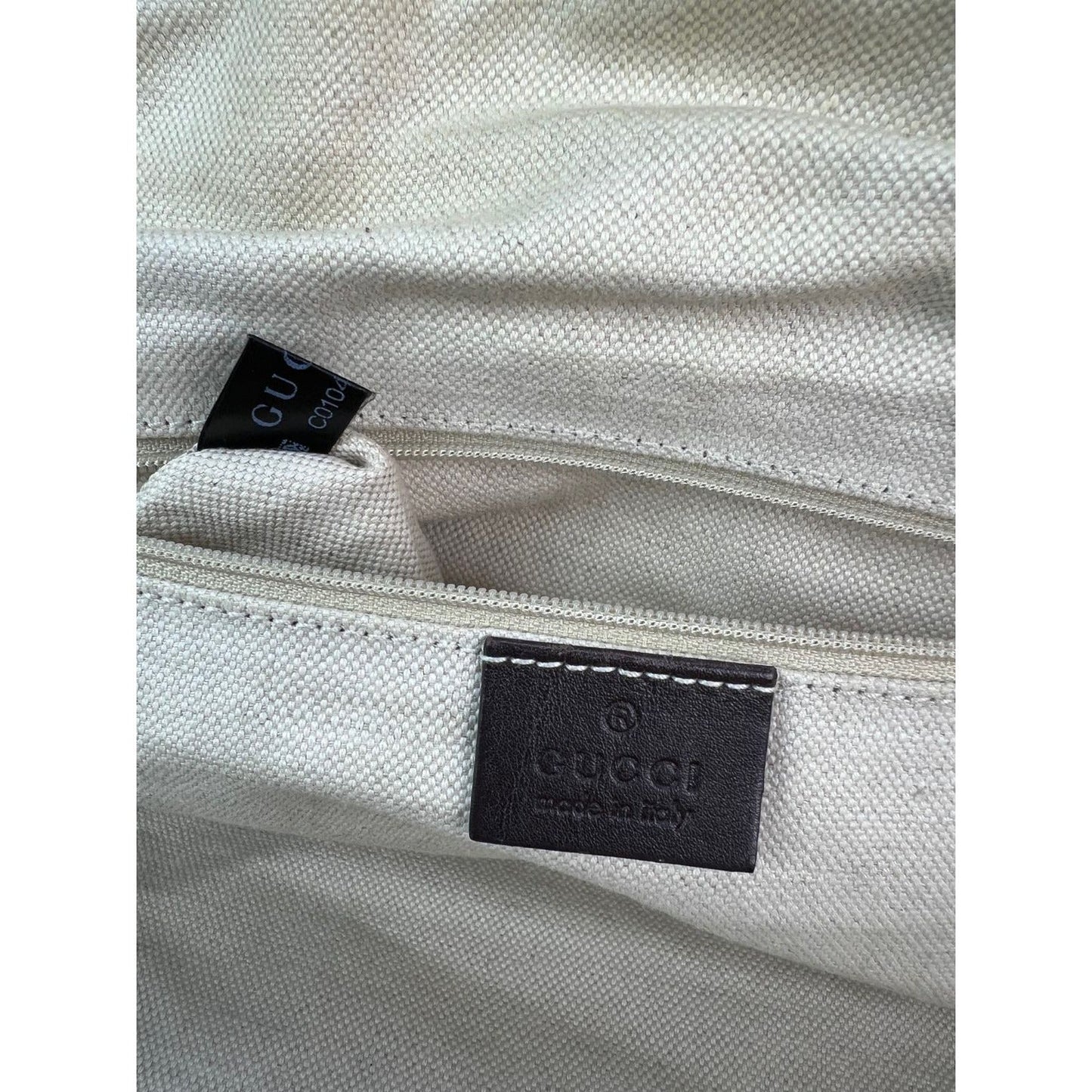 Gucci Sukey Medium Boston Guccissima Brown Leather Shoulder Bag