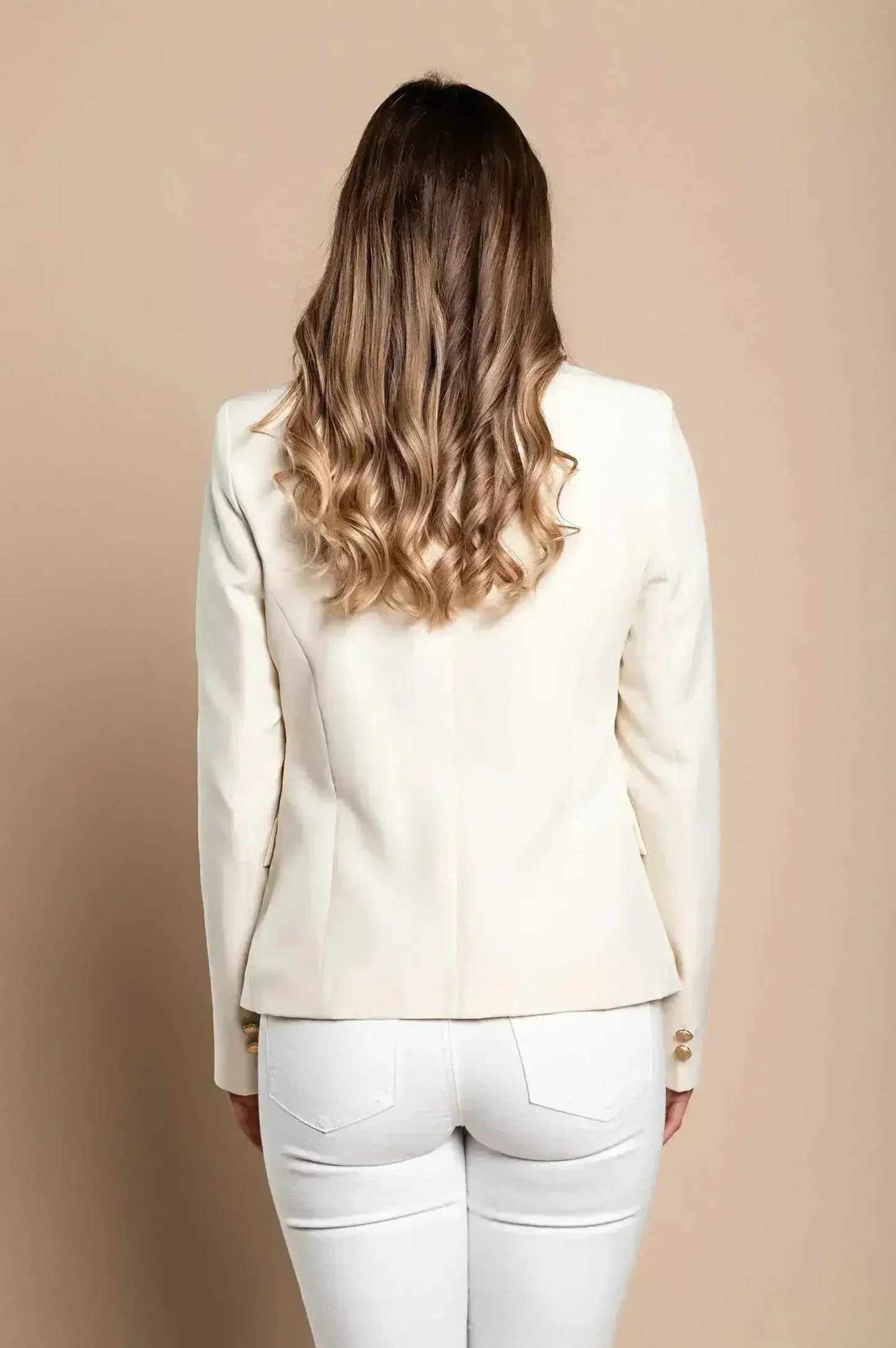 Beige Classic Blazer - Italian Made | Code 4704BLAZER