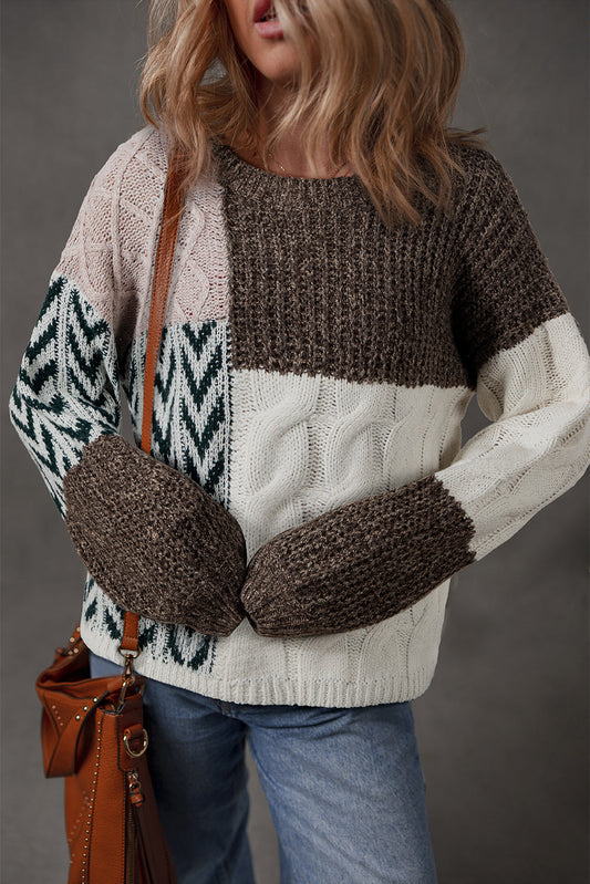 Norah Knotted Loose Fit Sweater