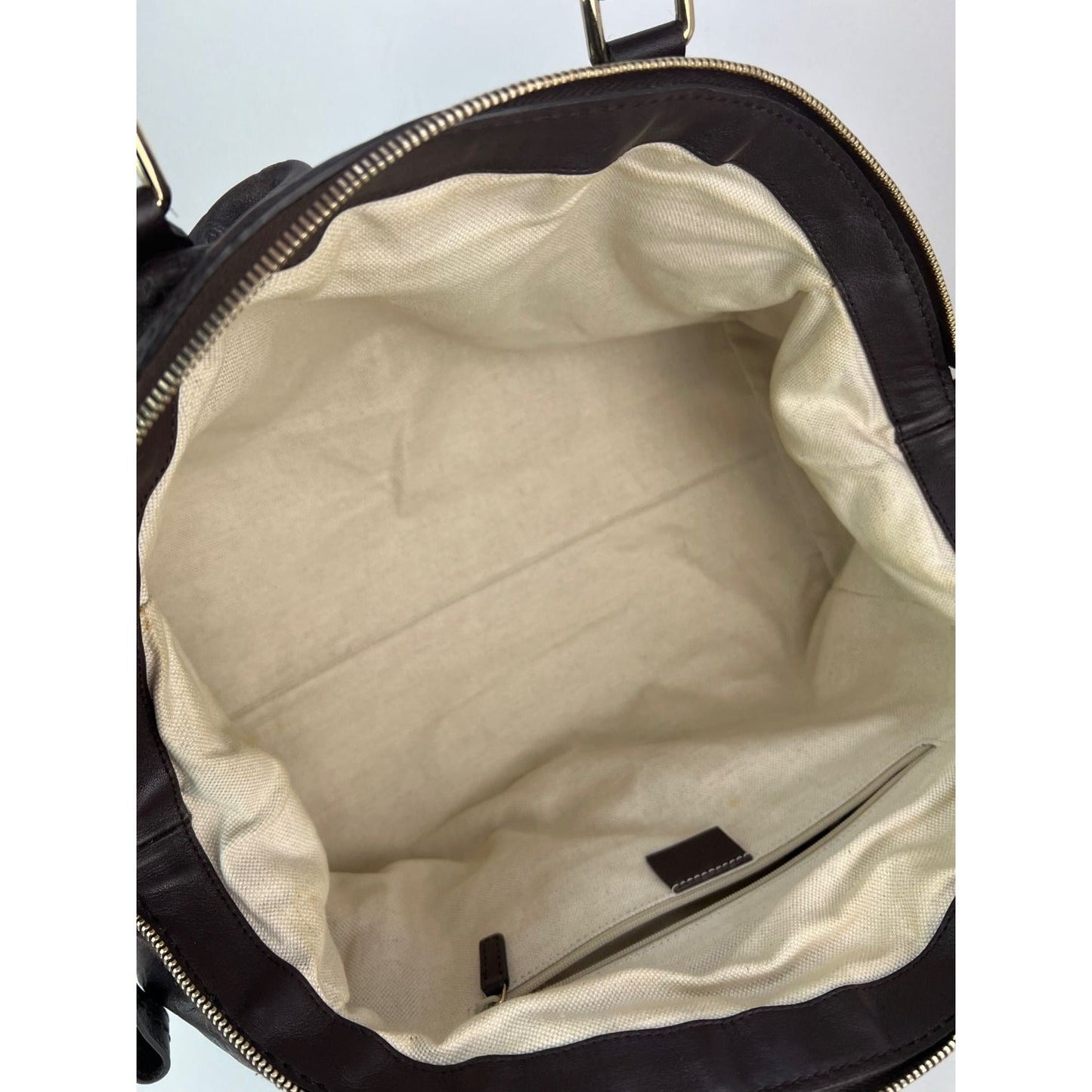 Gucci Sukey Medium Boston Guccissima Brown Leather Shoulder Bag