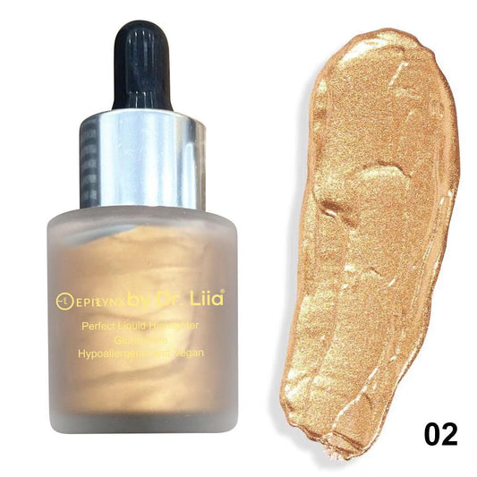 Perfect Liquid Highlighter Drops – Dewy, Luminous Glow (Vegan, Gluten-Free)