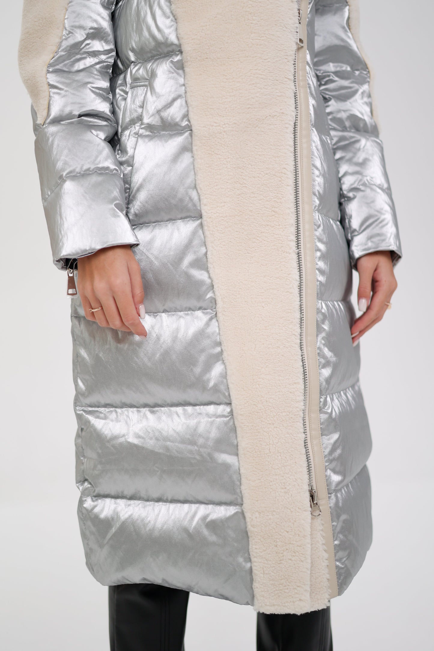 Kalgan Trim Down Long-line Coat