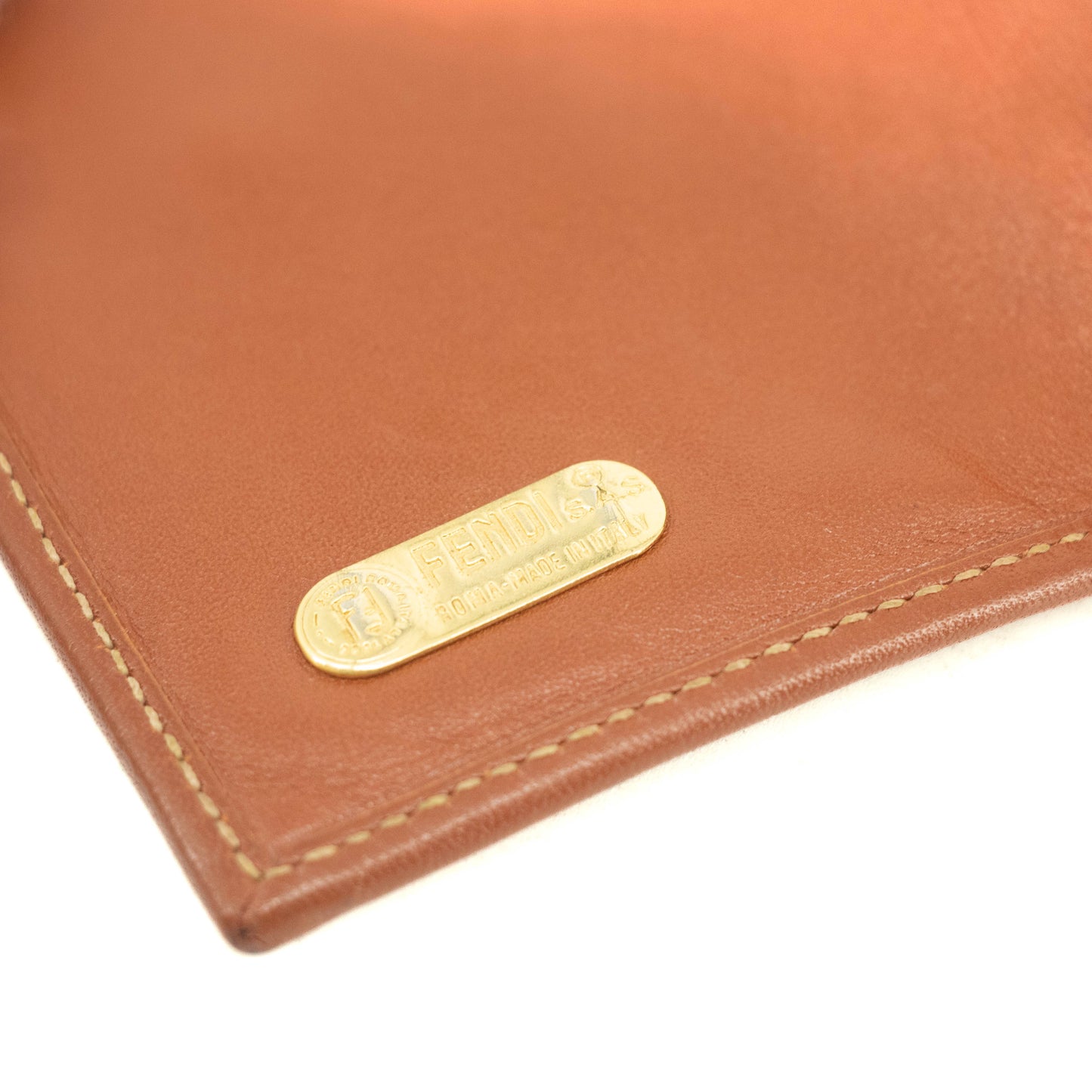 Fendi Coated Canvas Compact Wallet #73 #3353