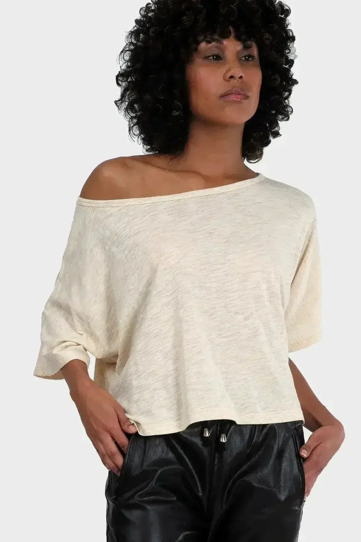 Organic Cotton Crop Top | Bamboo Rayon Blend | NYC Made