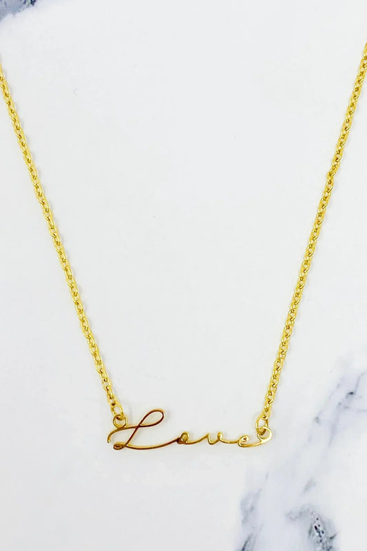Artful Love Necklace