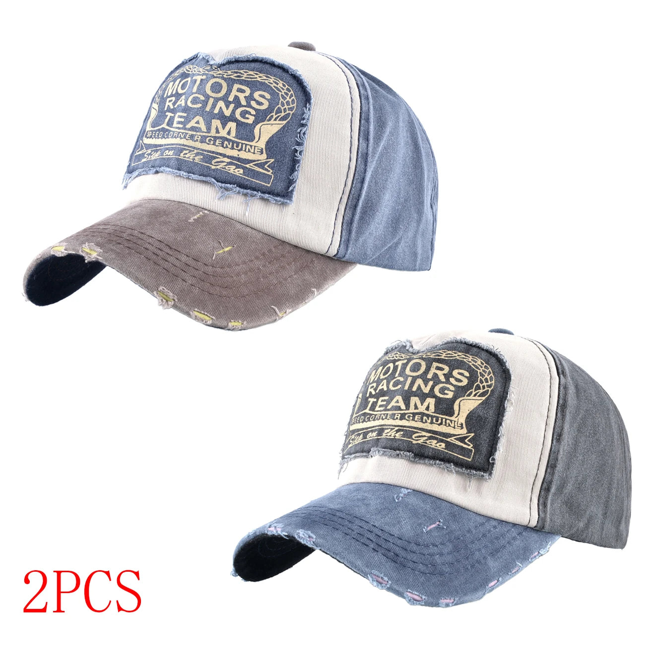 Vintage Washed Denim Baseball Cap For Men And Women Snapback Trucker Hat With Letter Patch Spring Autumn Unisex Hip Hop Cap