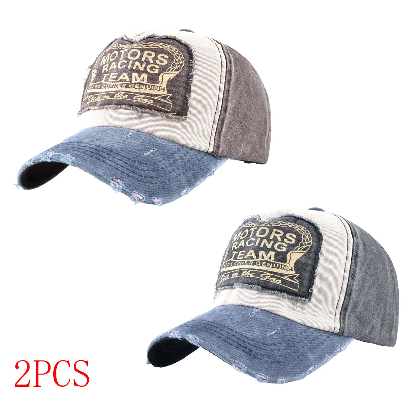 Vintage Washed Denim Baseball Cap For Men And Women Snapback Trucker Hat With Letter Patch Spring Autumn Unisex Hip Hop Cap