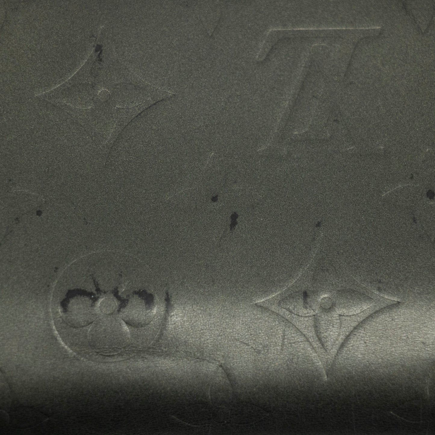 Louis Vuitton Grey Vernis International Long Wallet #3931