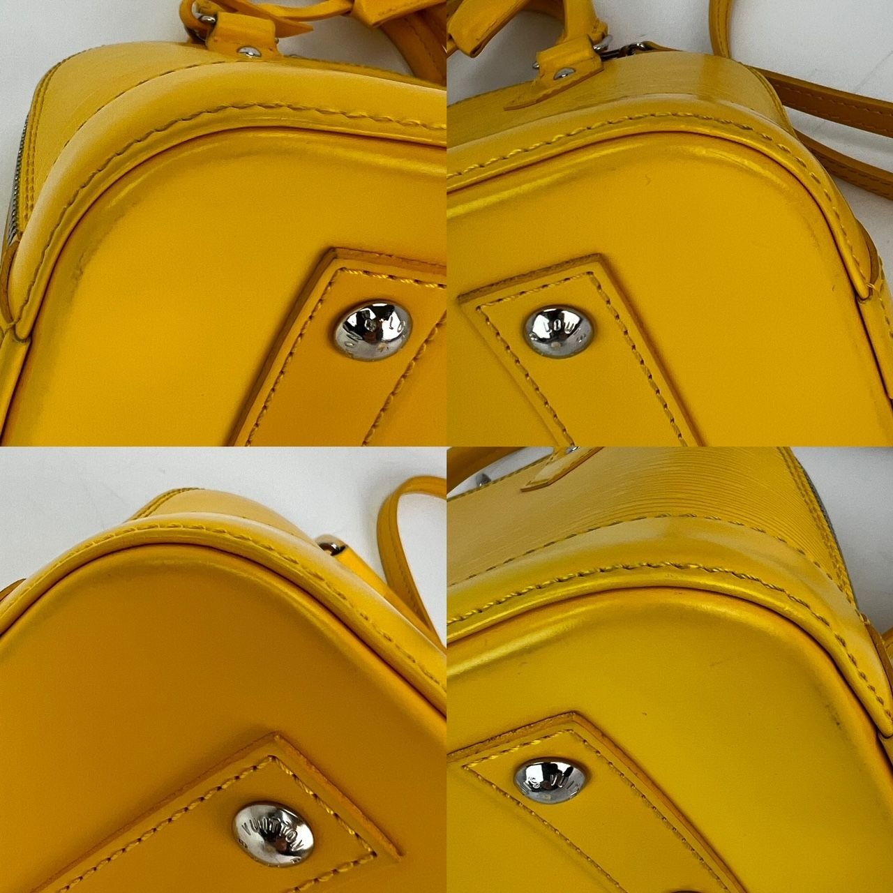 Sac à bandoulière LOUIS VUITTON Alma BB en cuir épi