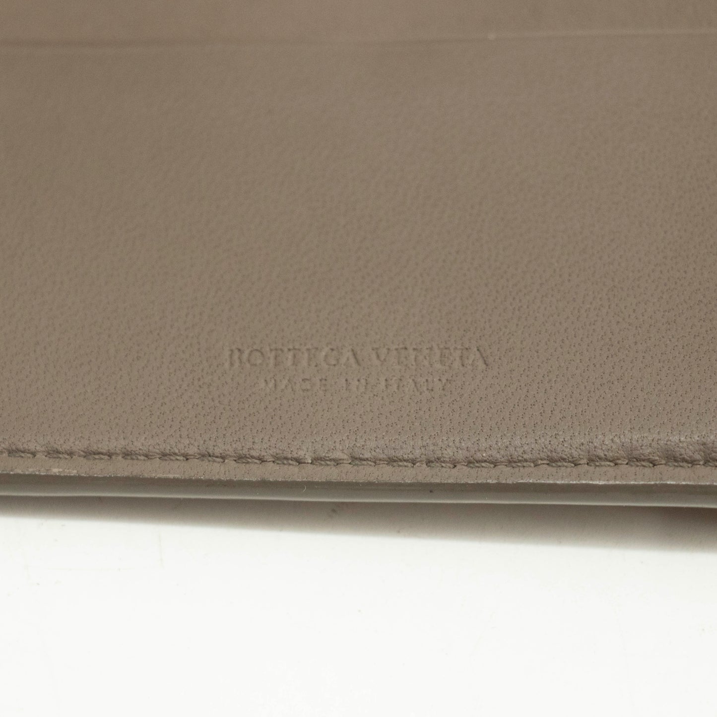 Bottega Veneta Grey Quilted Multicolor Bifold Wallet #3998