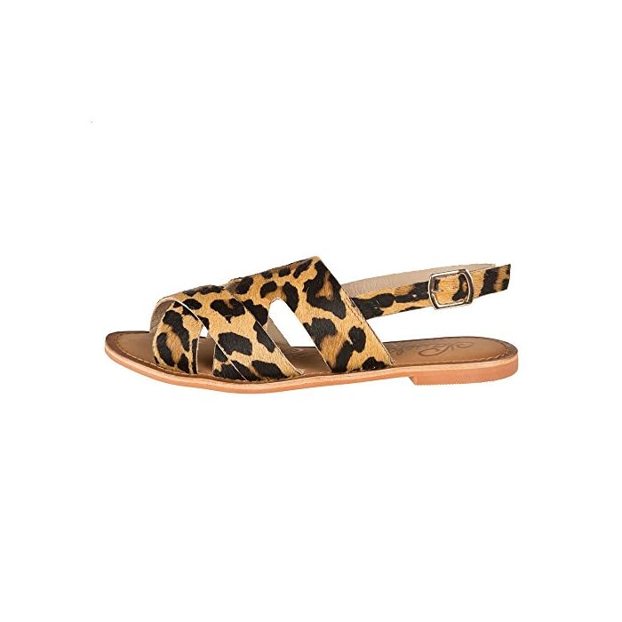 Cup of Tea Sandals in Leopard