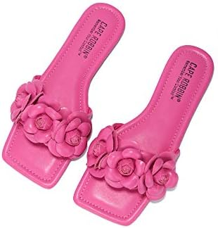 Flora Quilted Slides with Cushioned Footbed and Trendy Design for Ultimate Comfort
