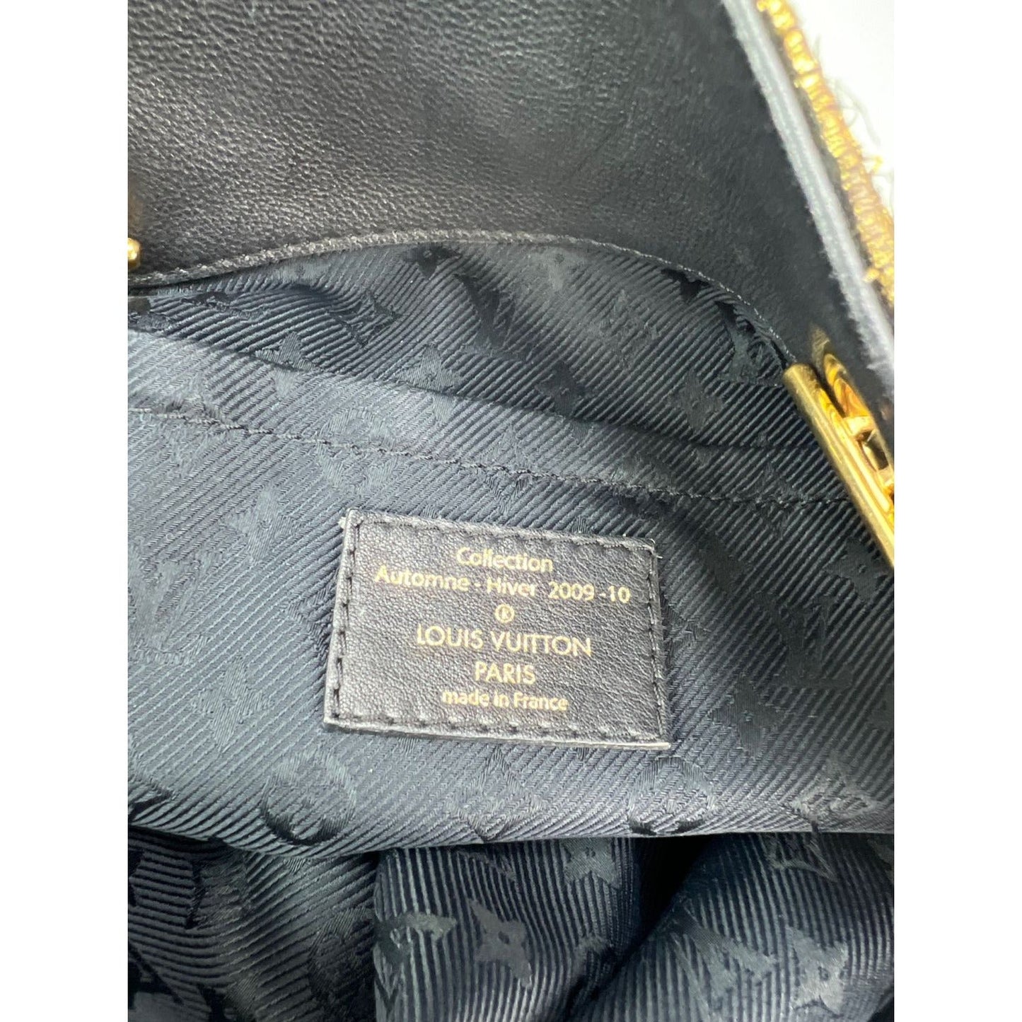 Louis Vuitton Metallic Jacquard double Jeu Soft Gold Tote