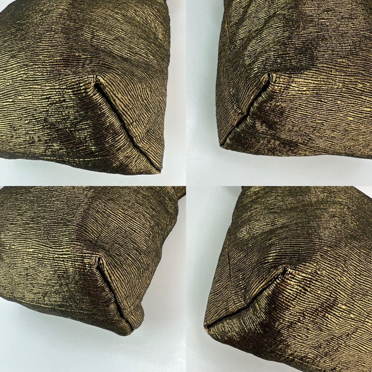 Louis Vuitton Metallic Jacquard double Jeu Soft Gold Tote