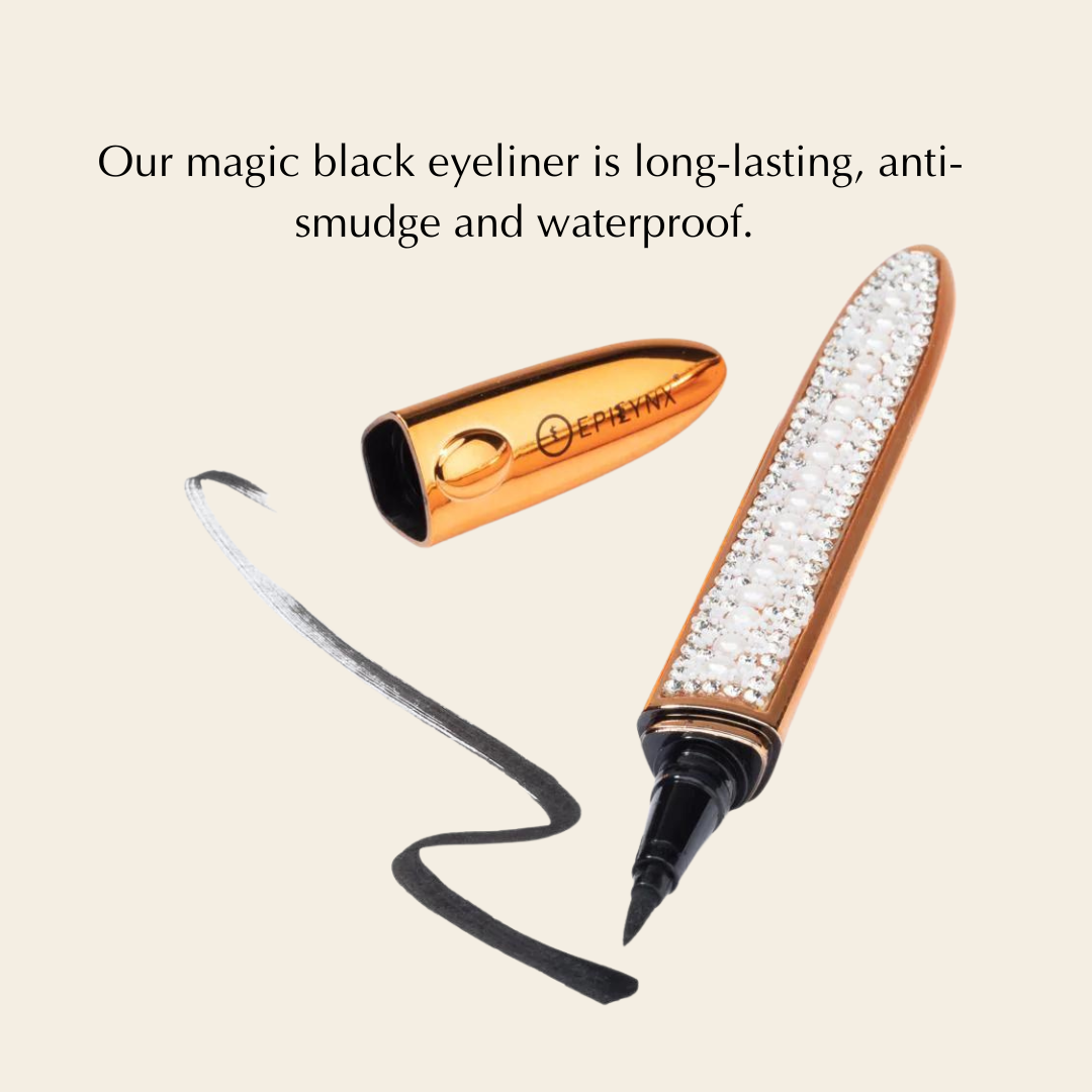 No-Glue Lash Kit – Waterproof Liner, Reusable Lashes & Vegan Formula