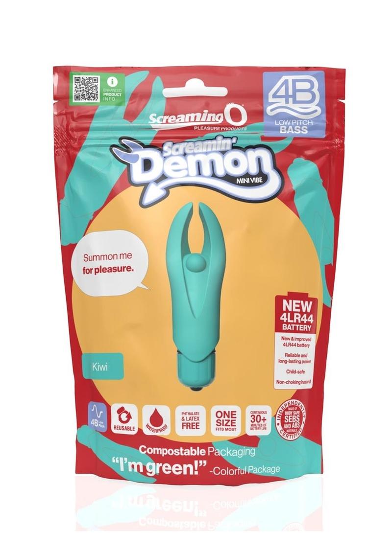 4B Demon Silicone Mini Clitoral Stimulating Vibrator