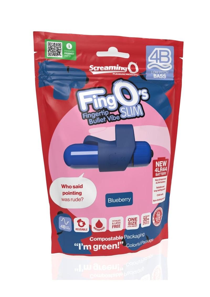 4b FingO's Slim Finger Vibrator