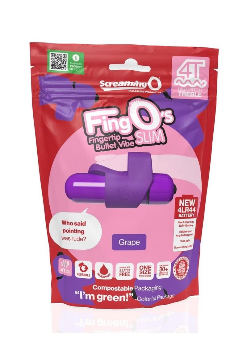 4t Fingo Slim Finger Vibrators