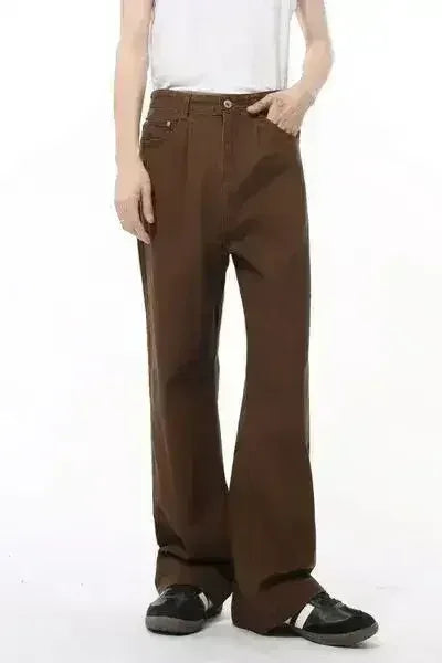 Mid Rise Men's Jeans with Pockets