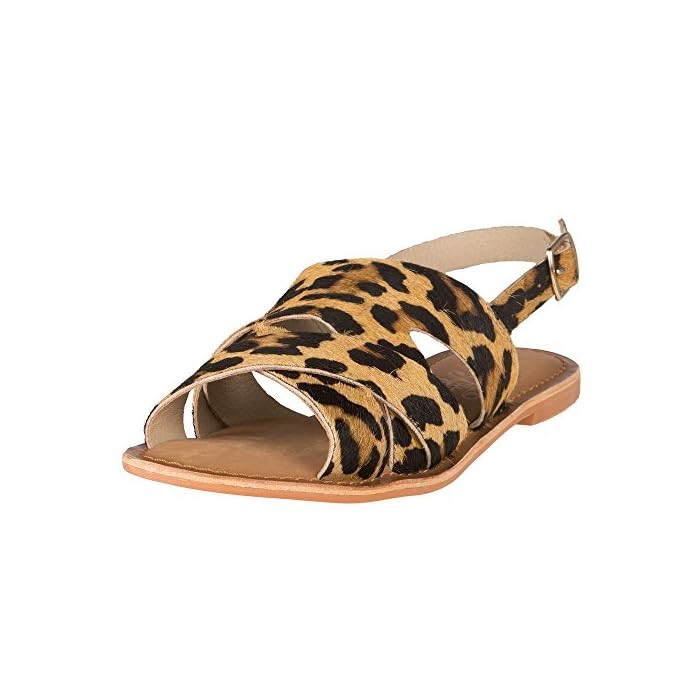 Cup of Tea Sandals in Leopard