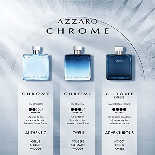 Azzaro Chrome Extreme Eau de Parfum Spray for Men 1.7 Oz