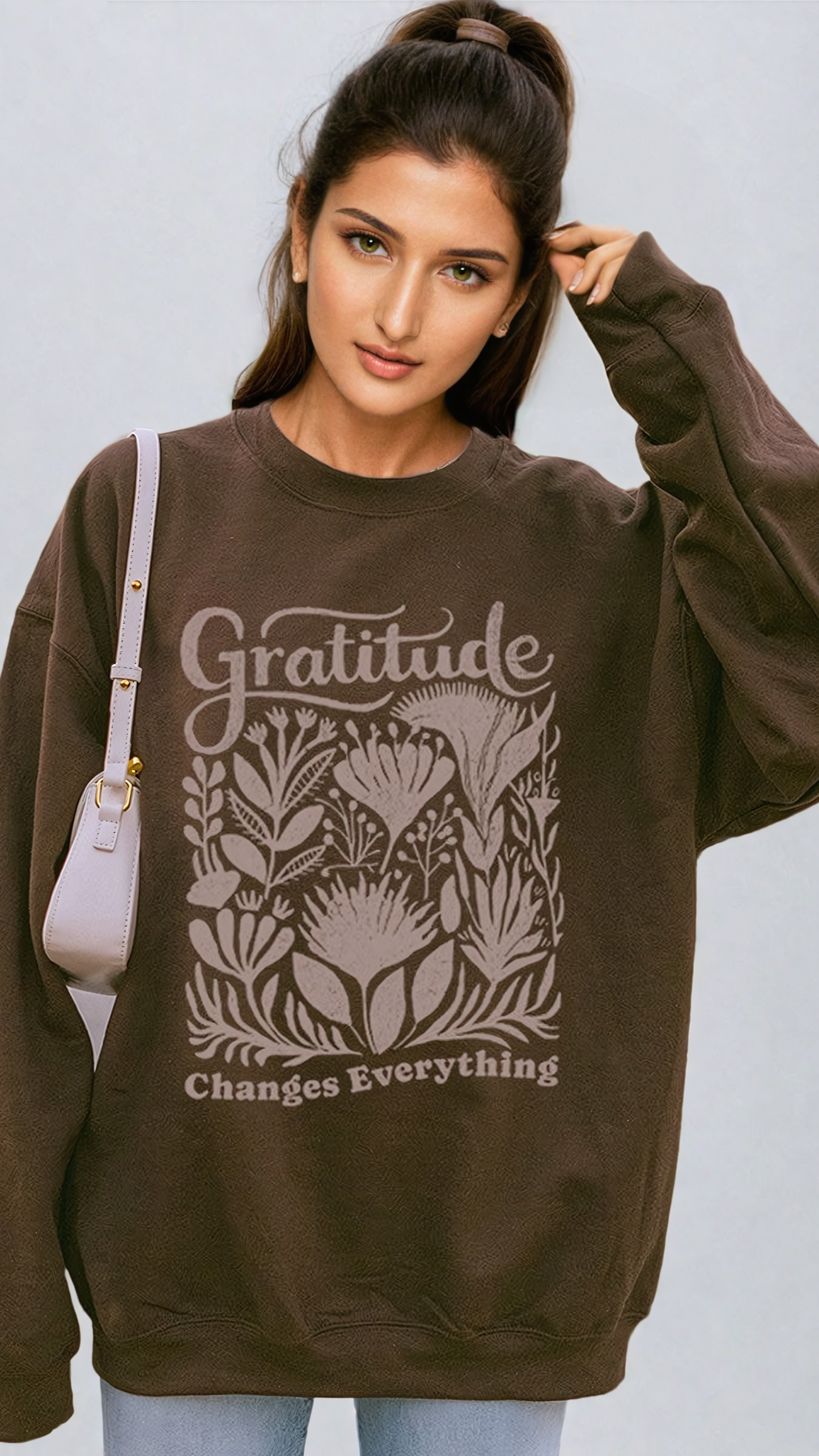 Vintage Gratitude Fleece Sweatshirt