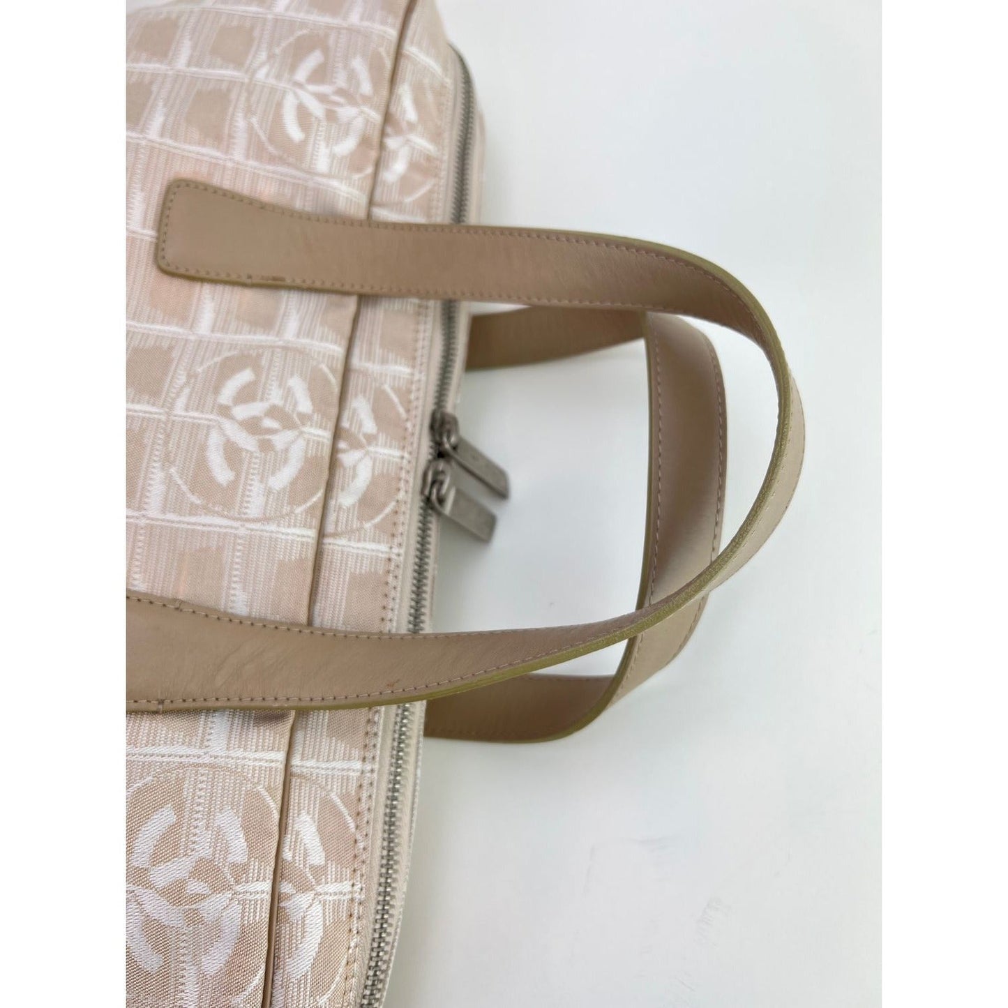 Chanel Canvas Nylon Travel Briefcase Attache Bag 